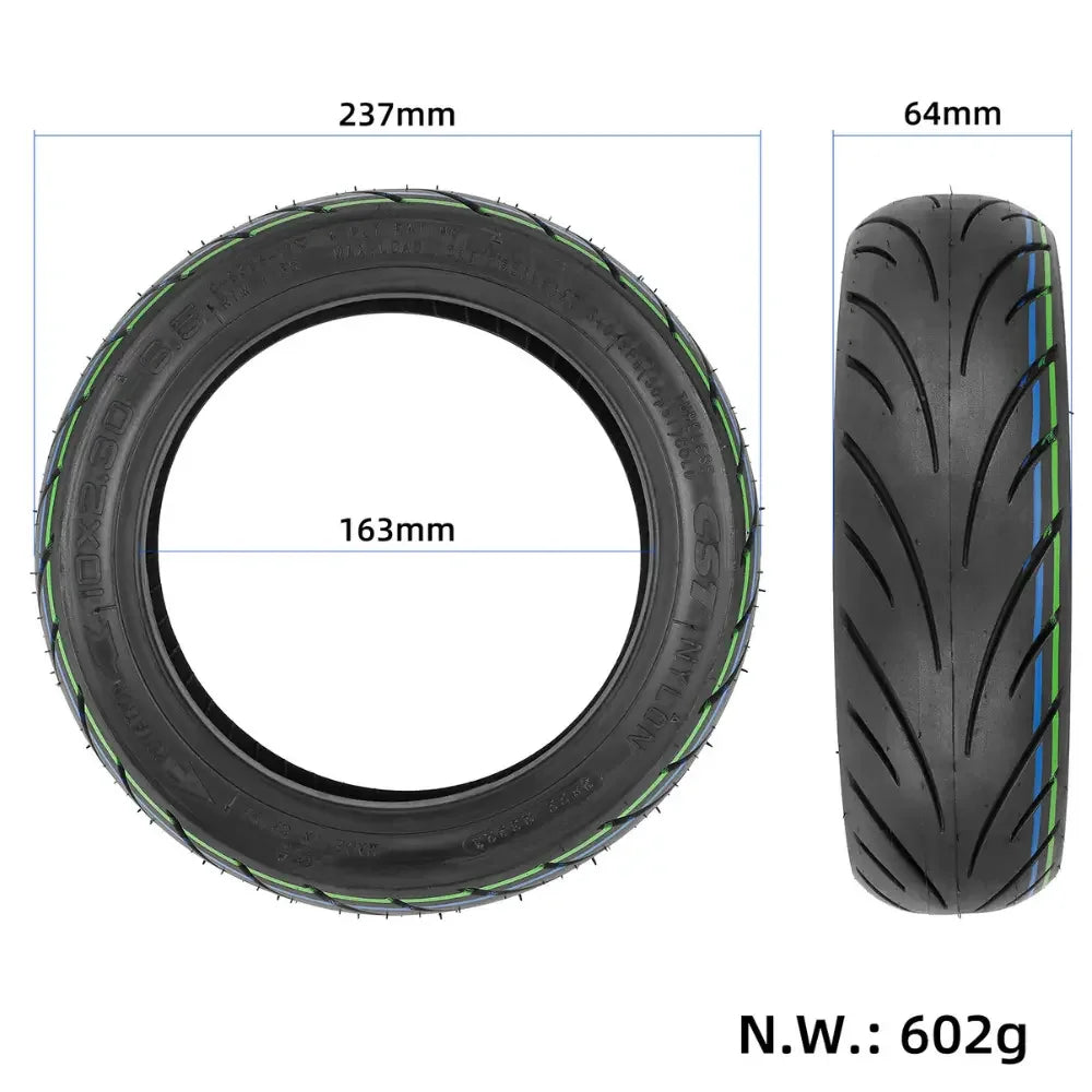 10*2.3-6.5 tubeless CST tires for NIU KQI2 escooter wocomotors
