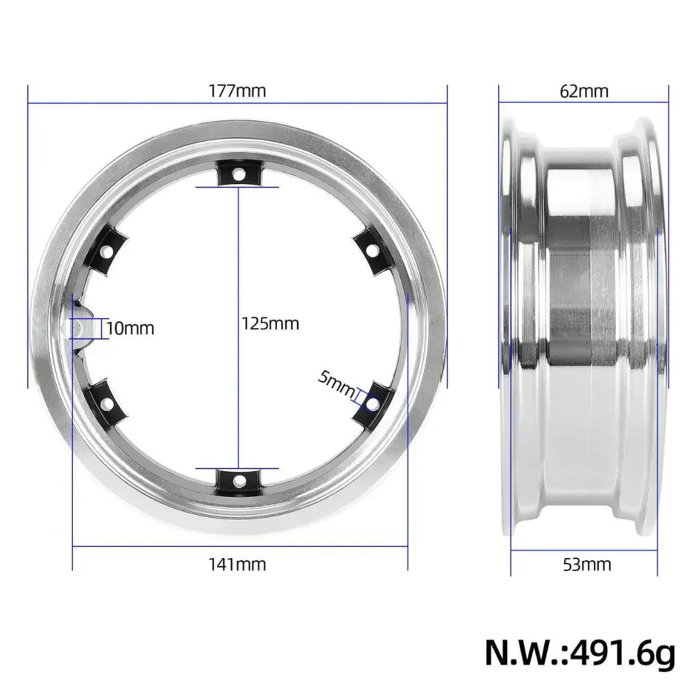 10*2.7-6.5 tubeless tires Rim for Dualtron scooter wocomotors