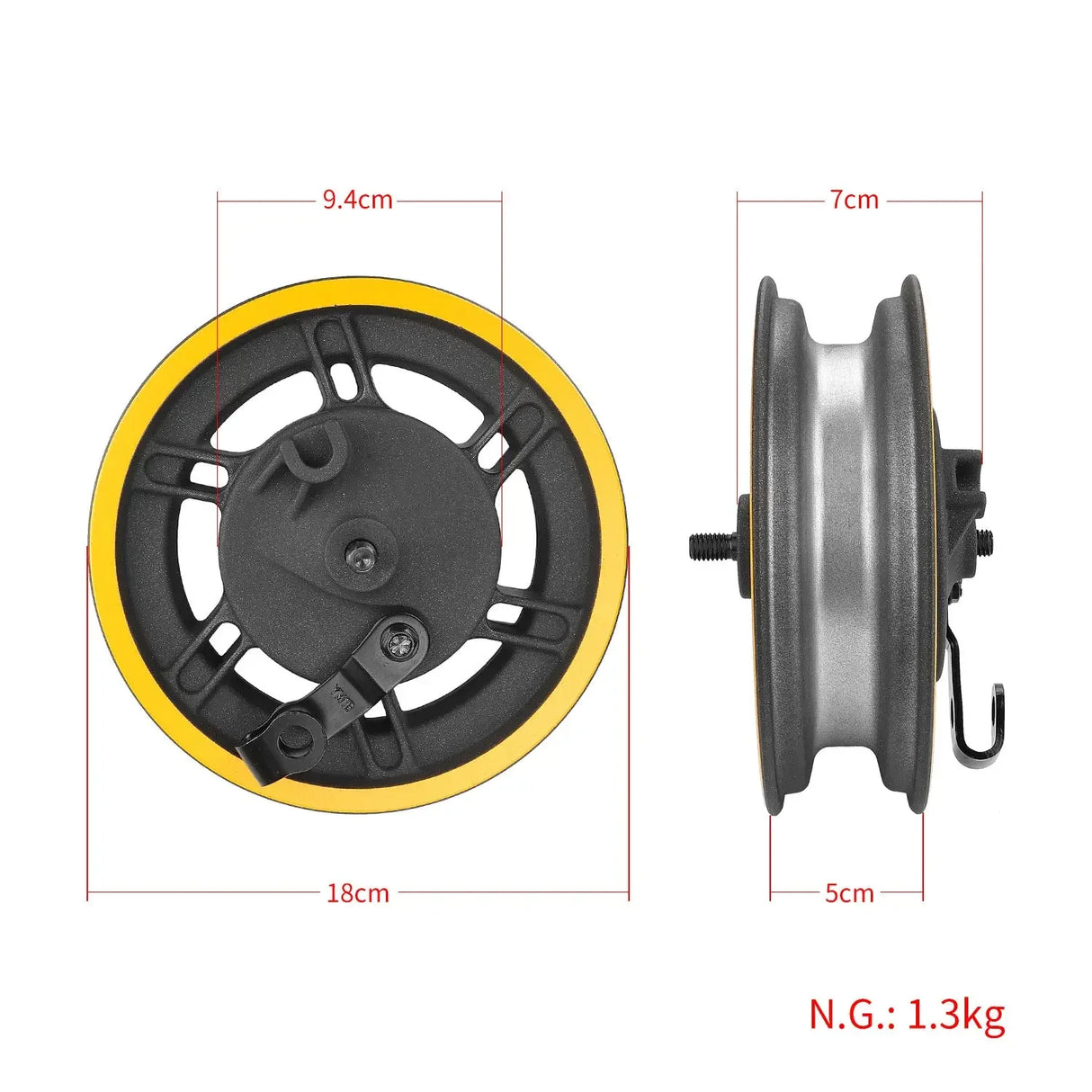 10inch front rim for segway G30 max wocomotors