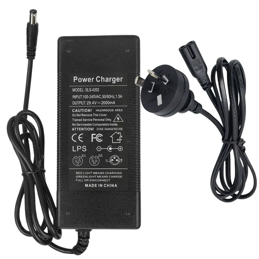 29v 2ah DC2.1 E-scooter charger wocomotors