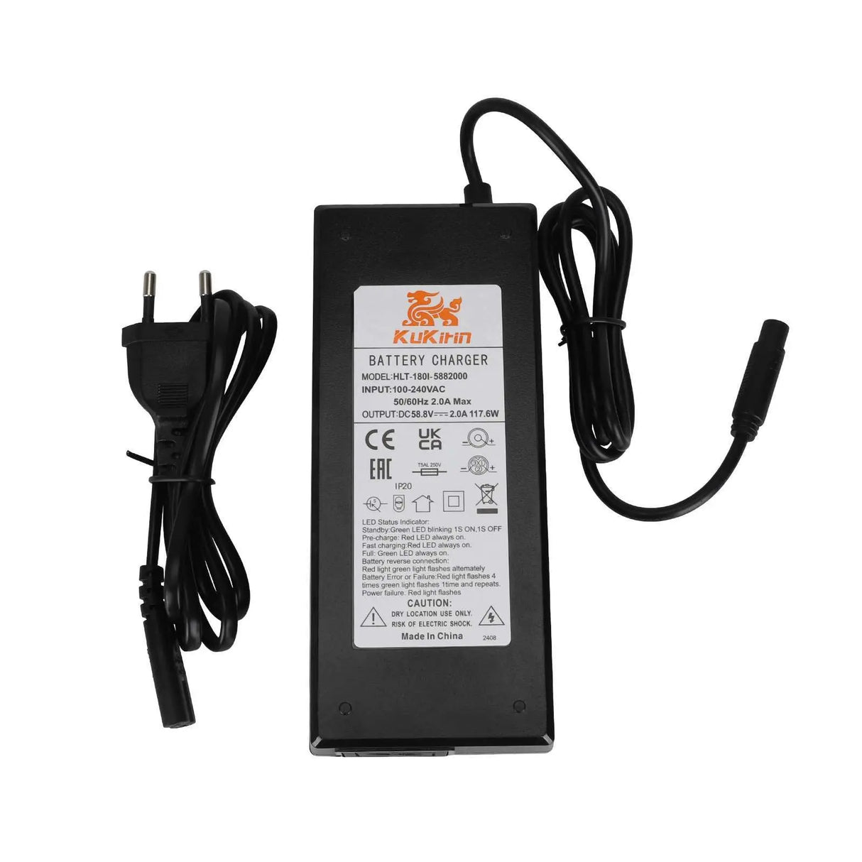 58.8v2ah charger for kukirin G3 pro/G2 master wocomotors