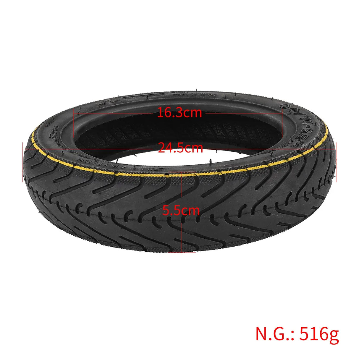 60/70-6.5 tubeless tire for segway G30 max wocomotors
