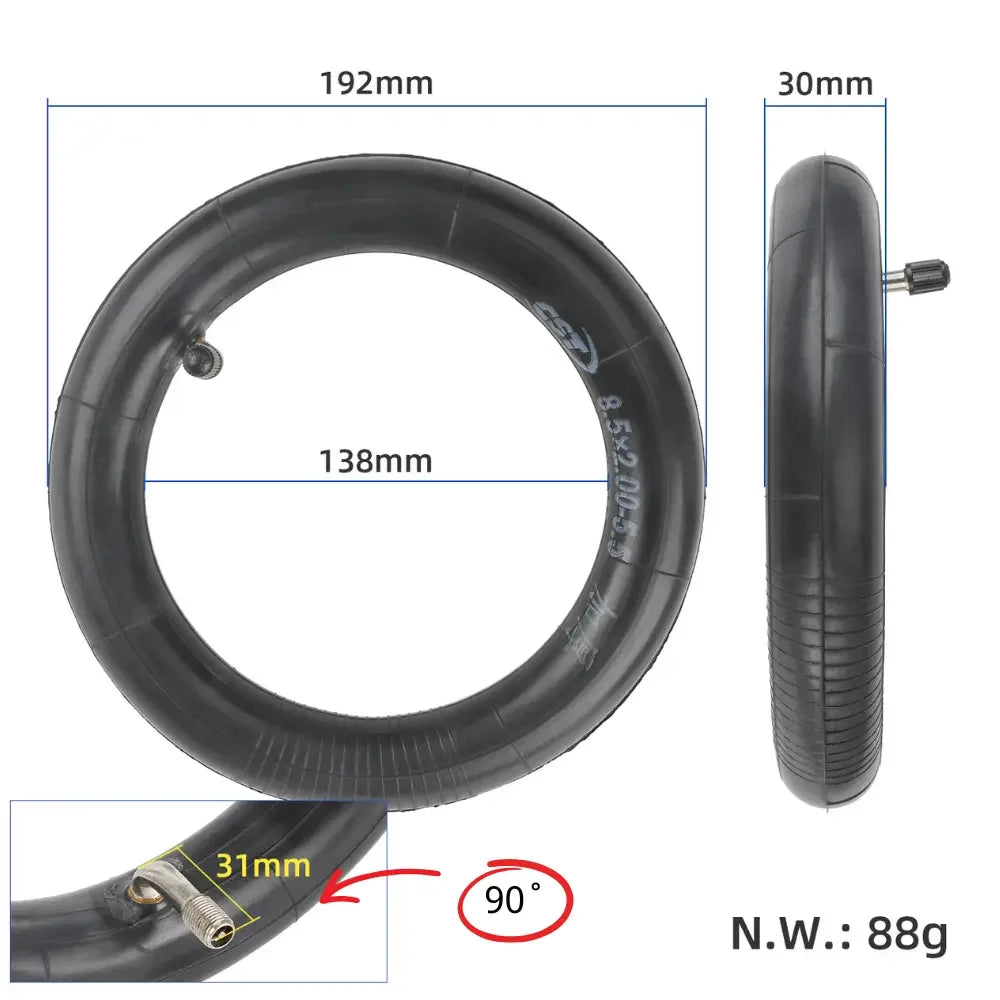 8.5x2.00-5.5 CST tire inner tube wocomotors