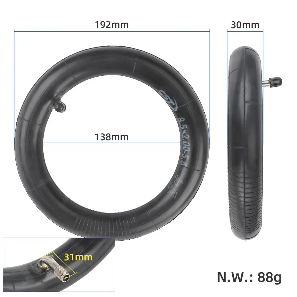 8.5x2.00-5.5 CST tire inner tube wocomotors