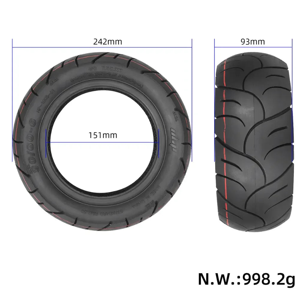 90/60-6 11inch city road tubeless tires wocomotors