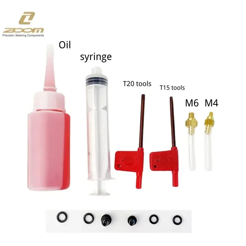 Brake oil kit for zoom brake caliper wocomotors