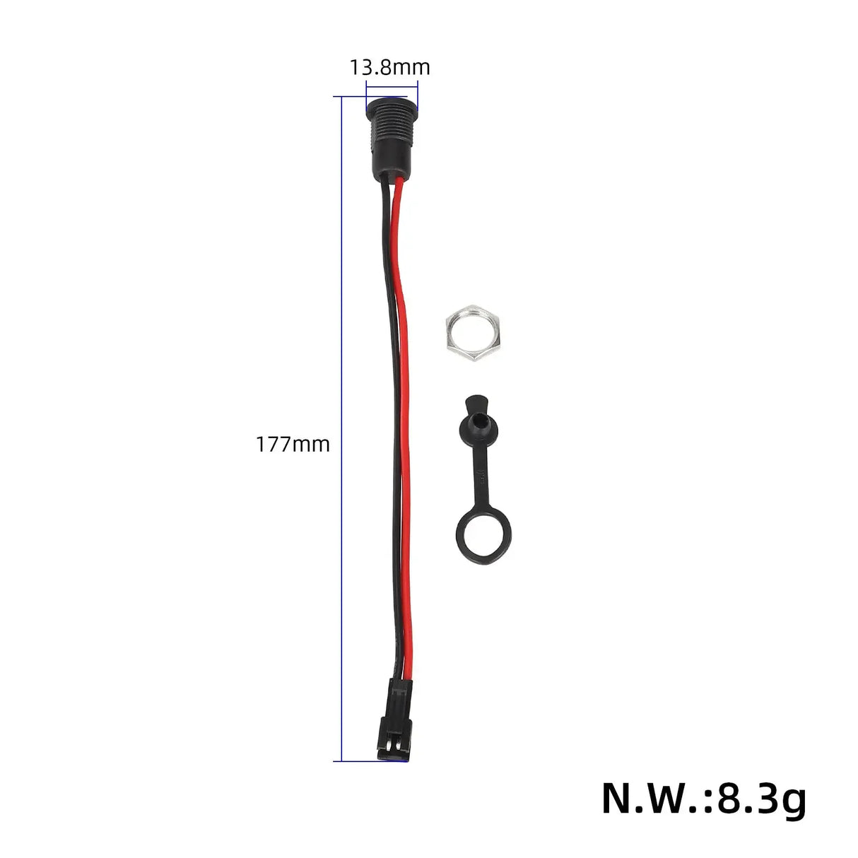 DC 5.5*2.1 electric scooter charger port wocomotors