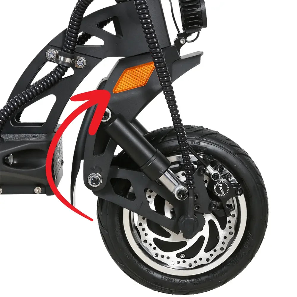 Original Front fork reflector for rovoron kullter wocomotors