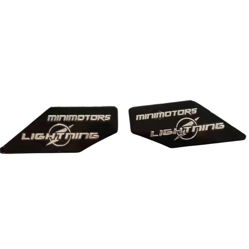 Front fork sticker for bluetran lightning wocomotors