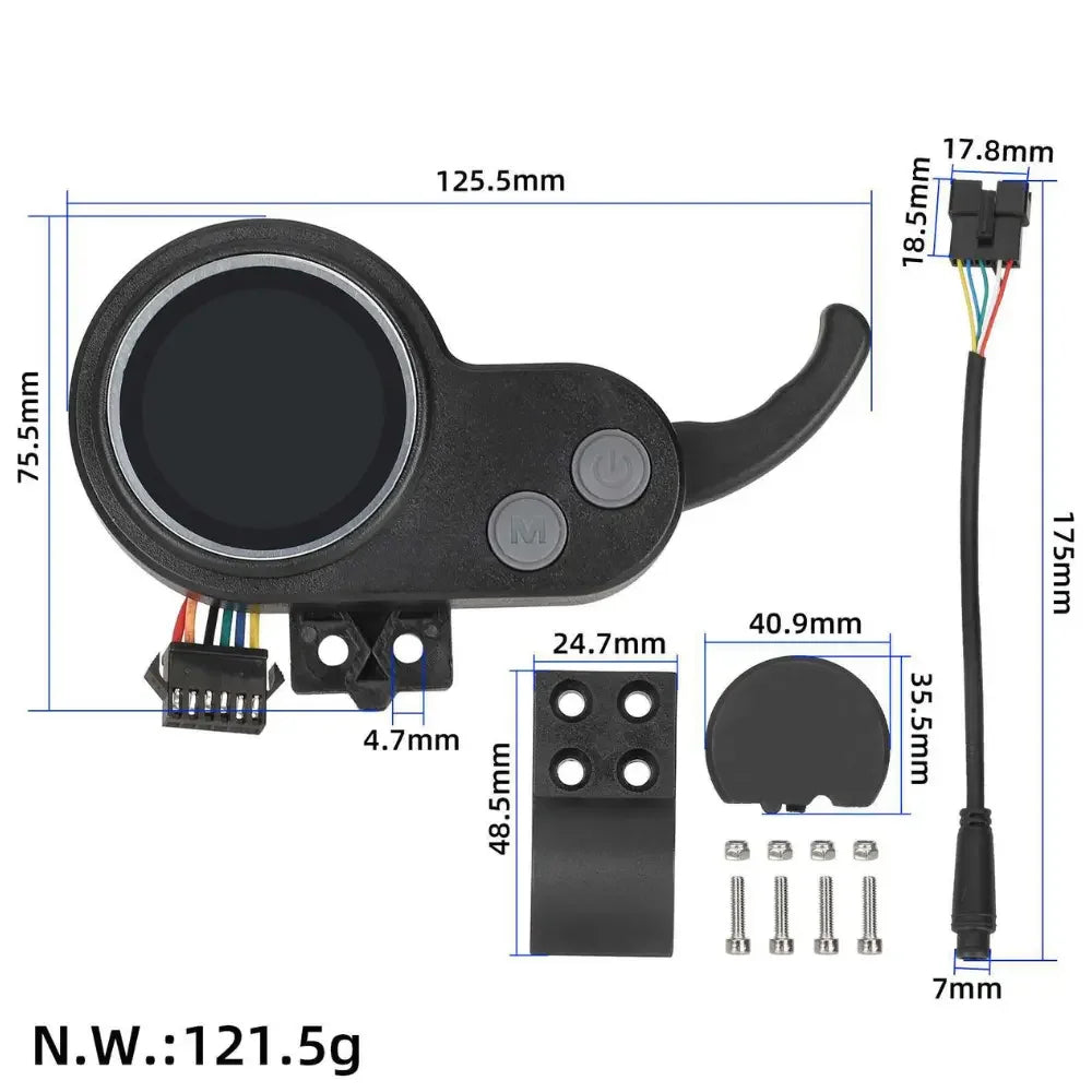 LCD Throttle Plug and Play Display for Cruiser 2019-2022 version wocomotors