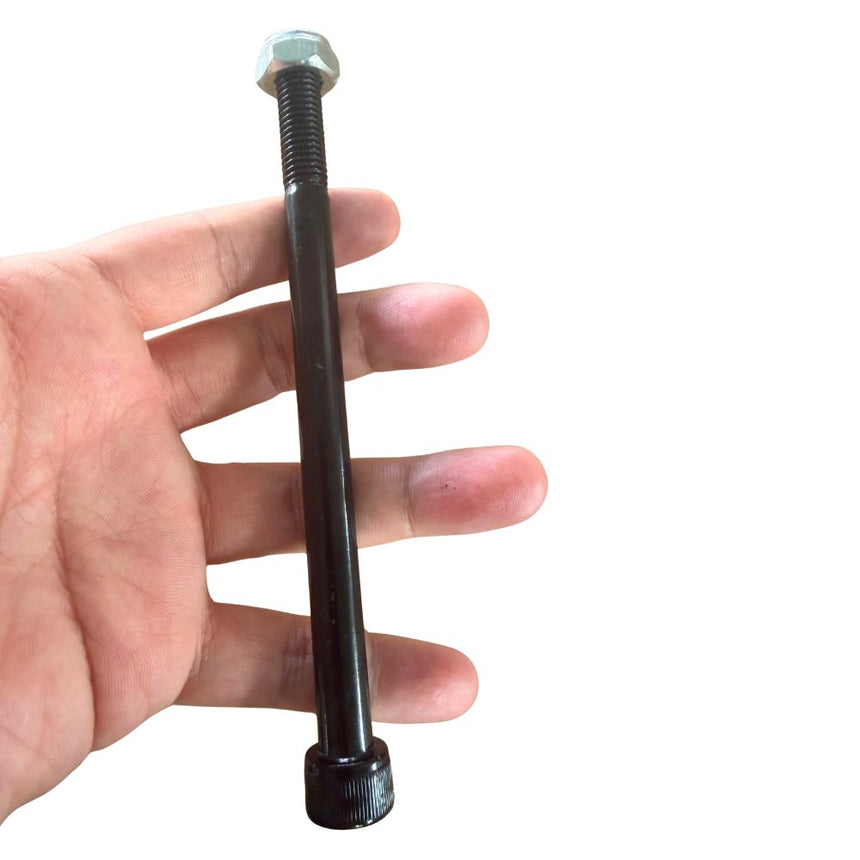 M10 12.9 Grade Hex Bolt Nylon Insert Lock Nut & Shaft Assembly for Electric Scooter Fork