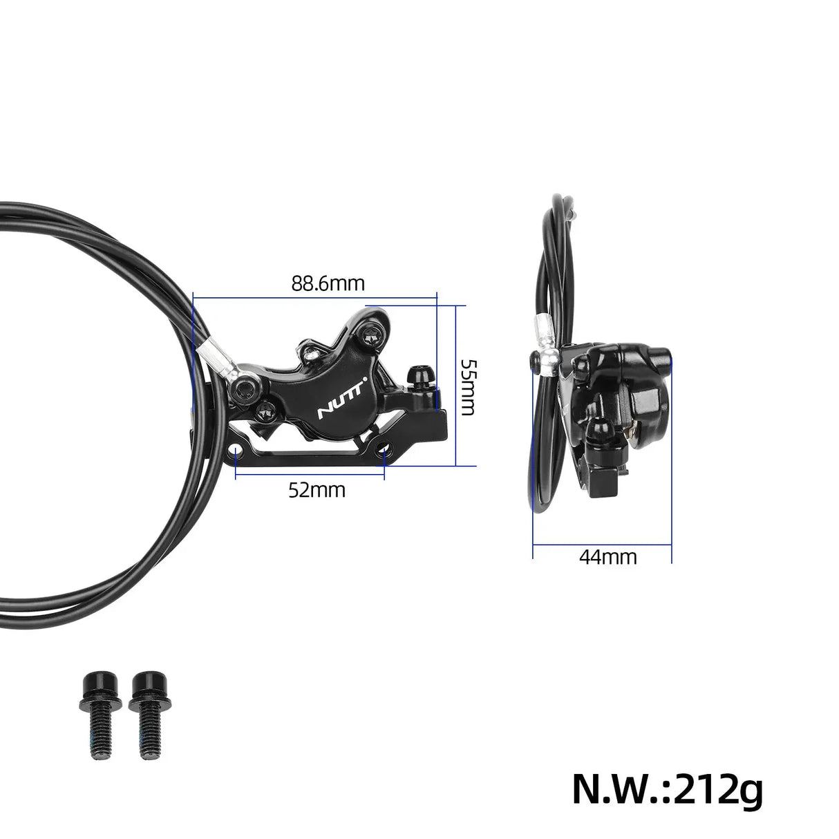 NUTT Hydraulic brake wocomotors