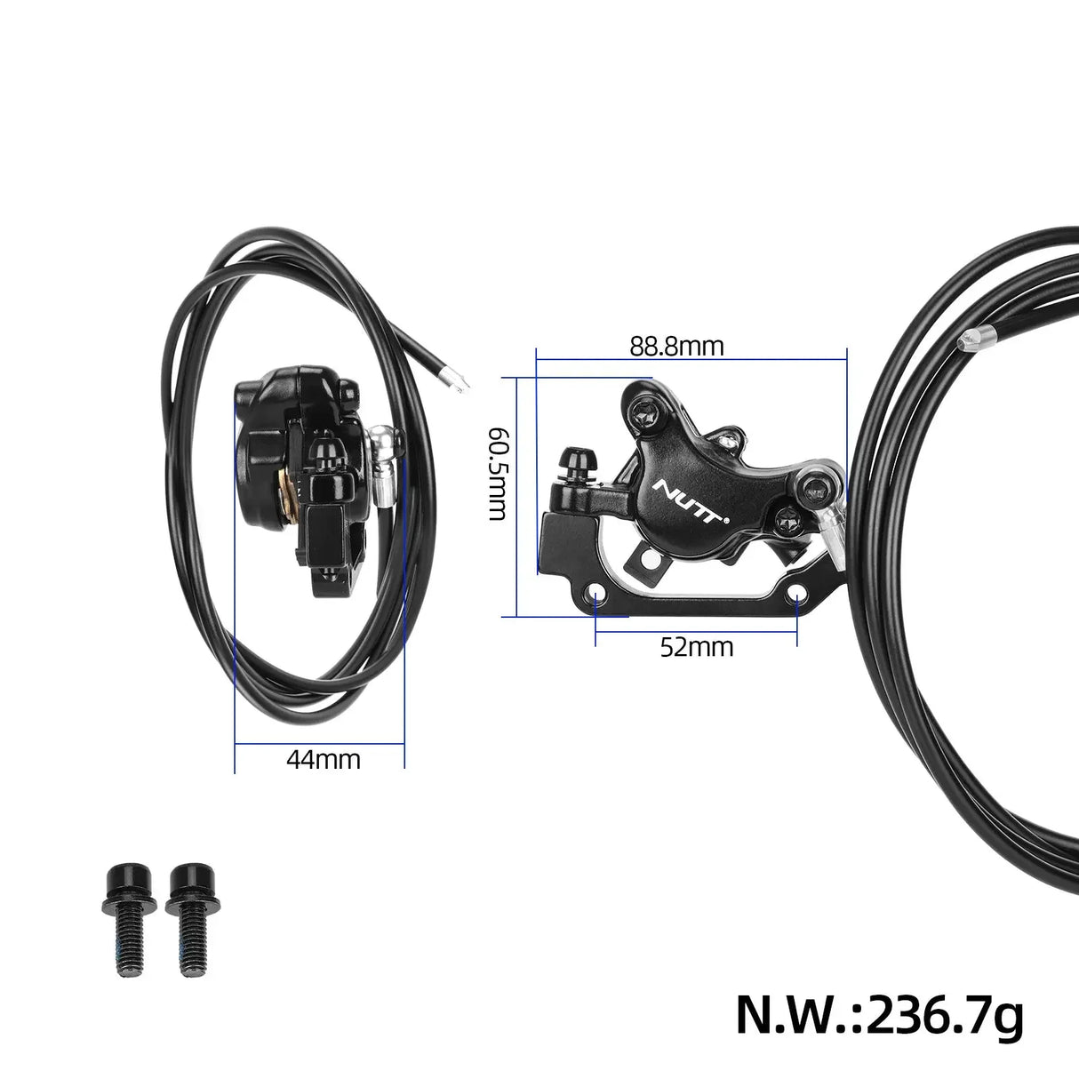NUTT Hydraulic brake wocomotors