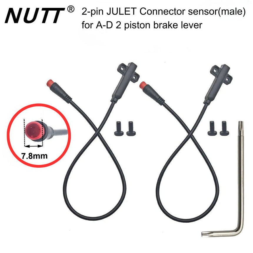 NUTT A5 2-Piston / Y5 4-Piston Hydraulic Brake Lever hall sensor for Electric Scooter E-Bike Power Cutoff