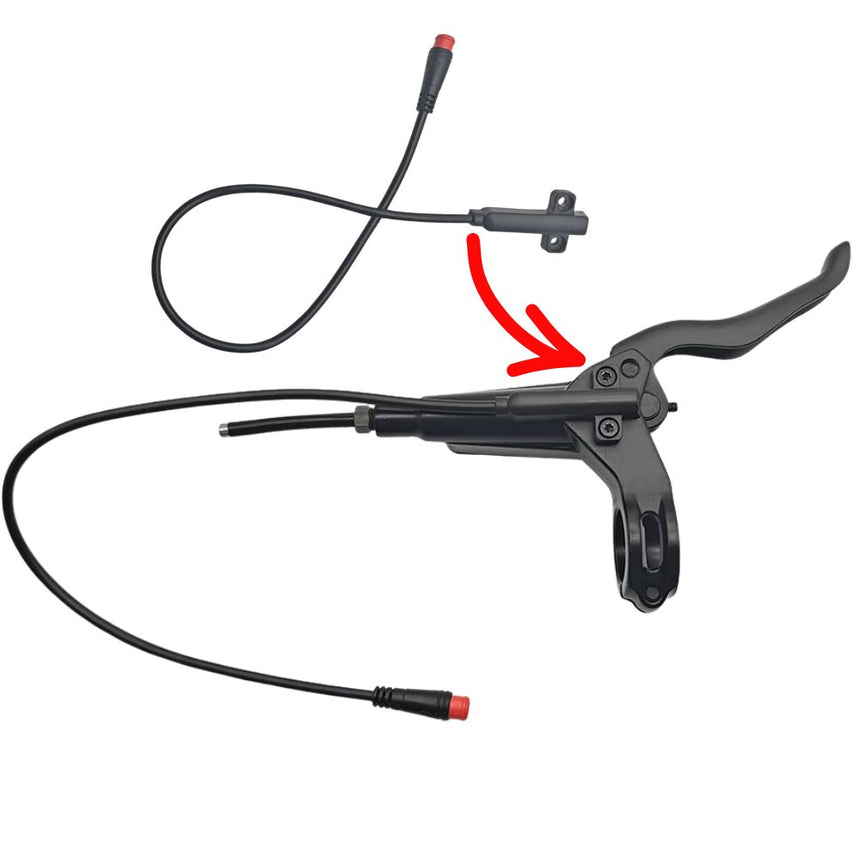 NUTT A5 2-Piston / Y5 4-Piston Hydraulic Brake Lever hall sensor for Electric Scooter E-Bike Power Cutoff