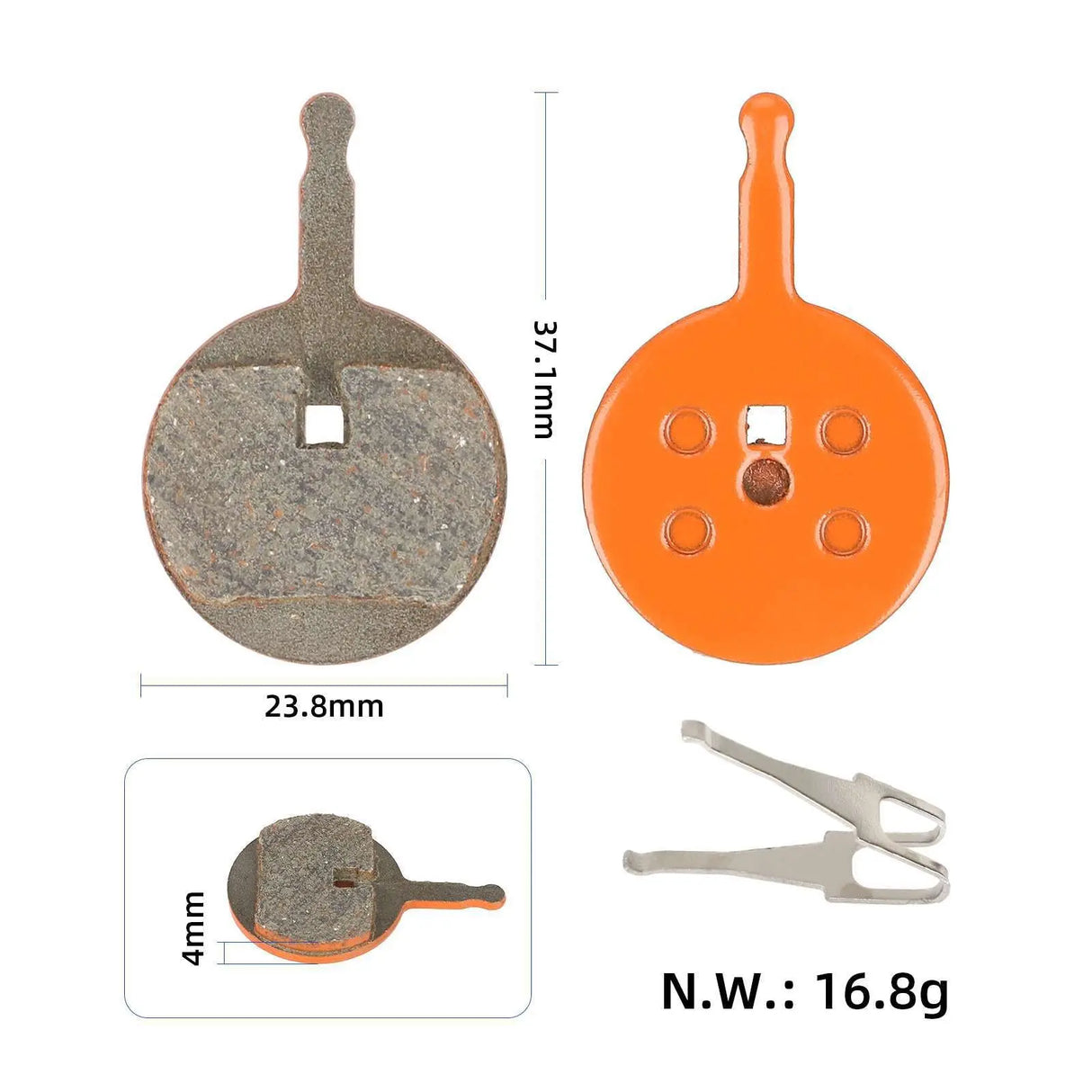 SRAM AVID BB5 brake pads wocomotors