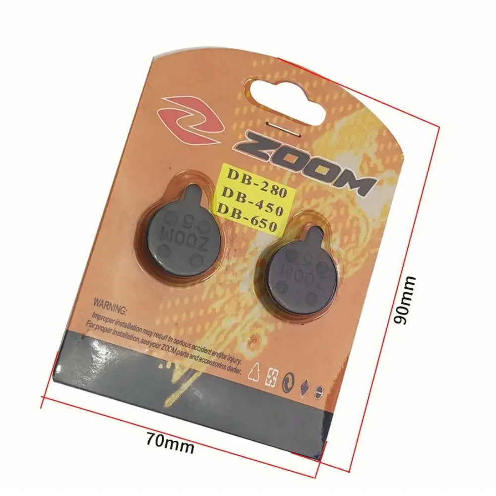 ZOOM DB-01 brake pads wocomotors