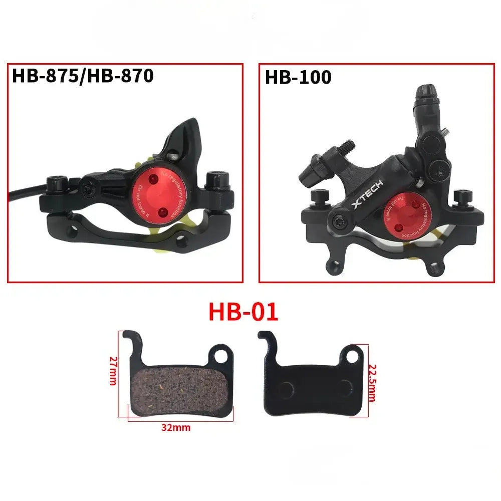 EMOVE Cruiser HB100 Xtech Semi-Hydraulic Brake Pads wocomotors