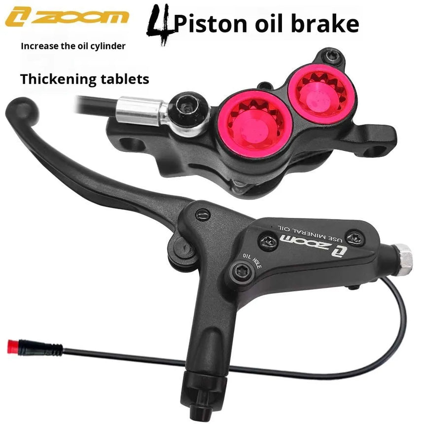 ZOOM HB893E Hydraulic 4‑Position Brake Caliper for Electric Dirt Bike