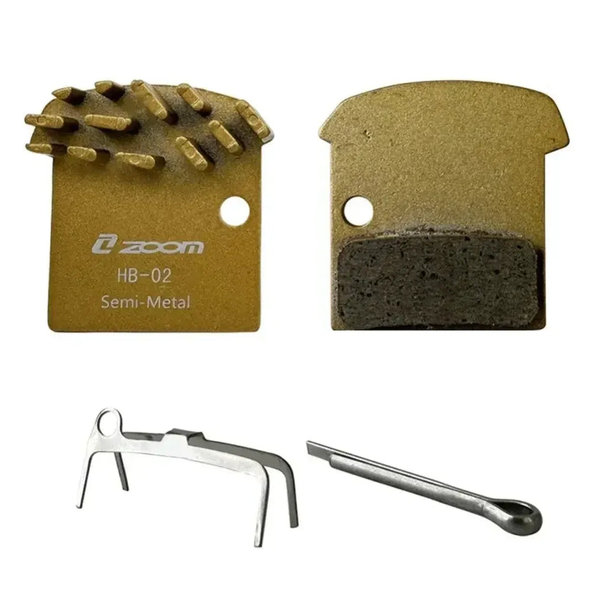 ZOOM HB-02 semi-metal Heat dissipation brake pads wocomotors