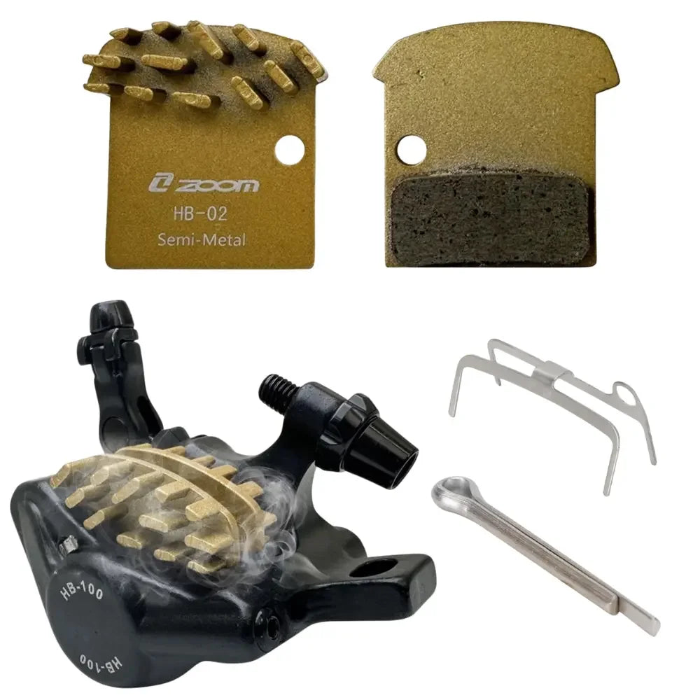 ZOOM HB-02 semi-metal Heat dissipation brake pads wocomotors