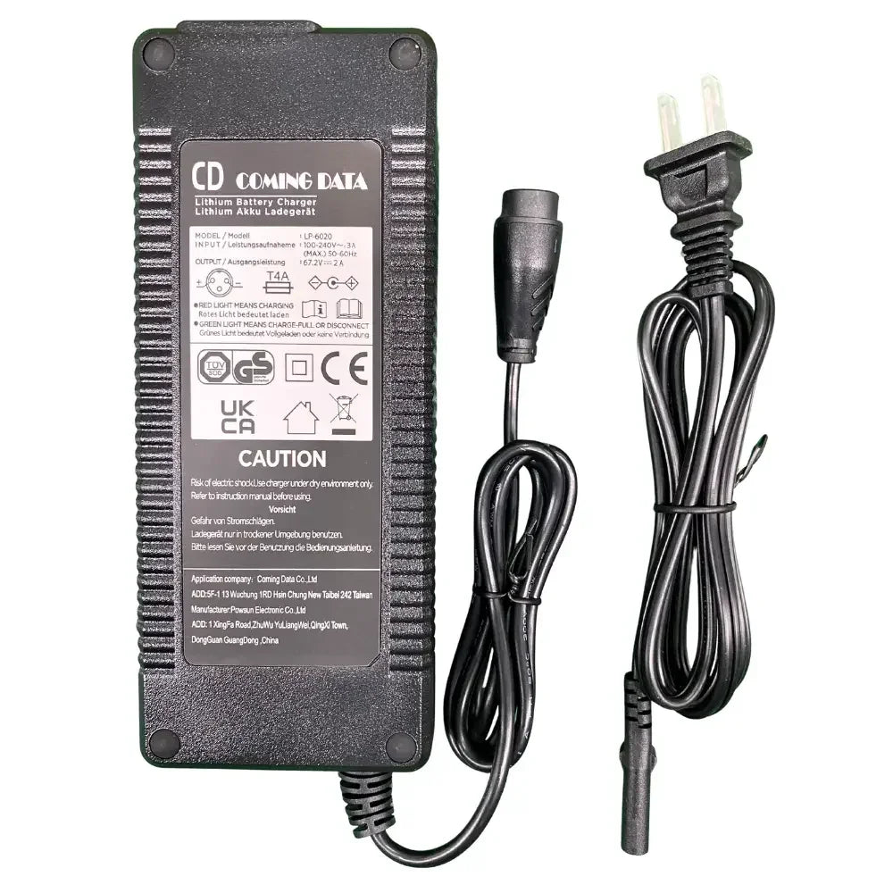 67.2v 2ah charger for Reywmer kullter max wocomotors