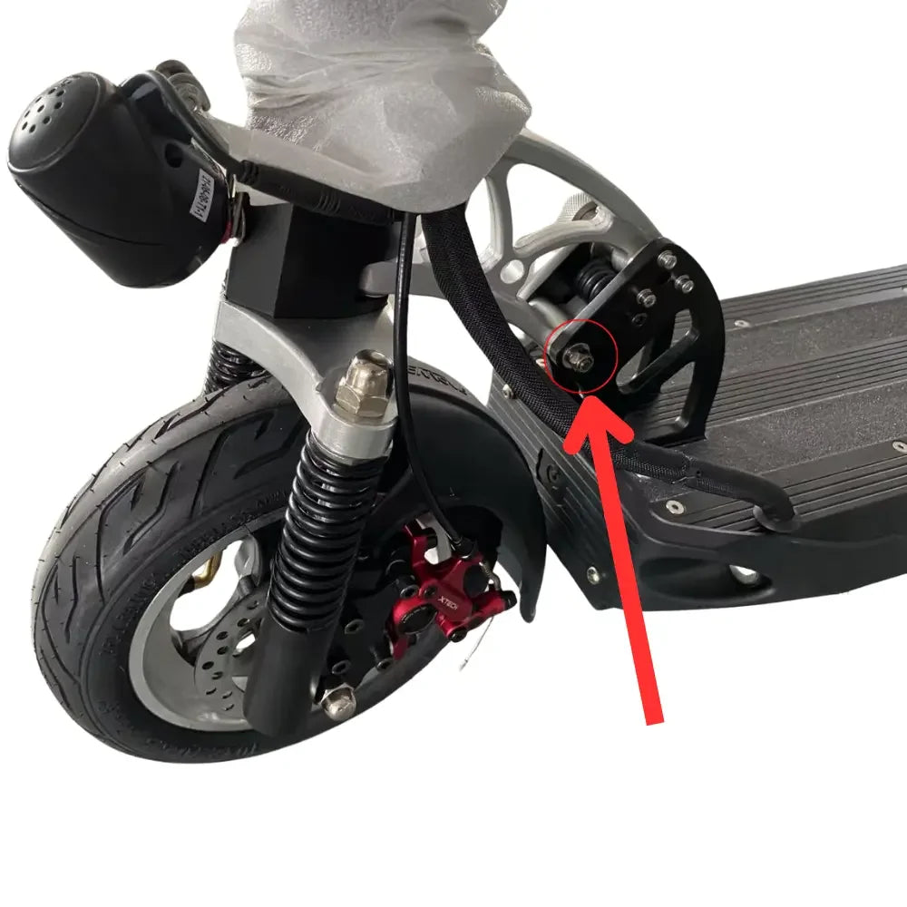 Main folding mechanism long screw for emove cruiser wocomotors