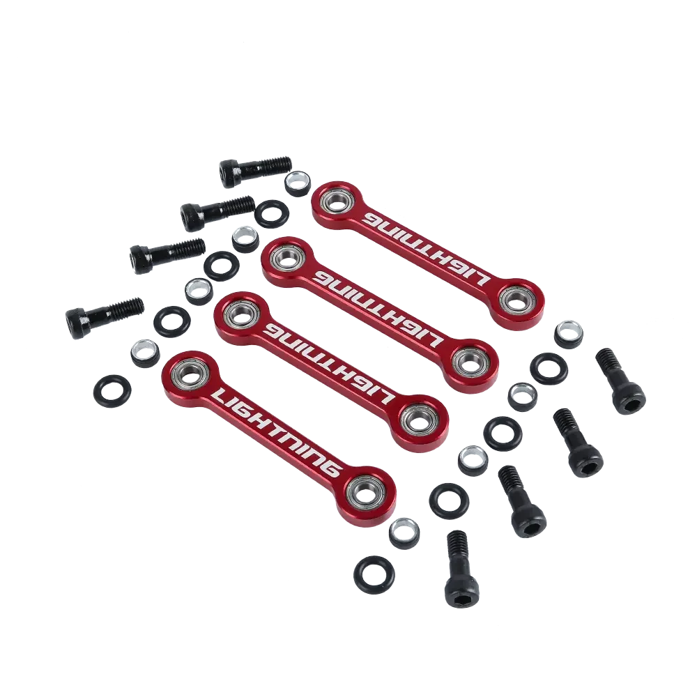 front & rear fork aluminum link arm for bluetran lightning wocomotors