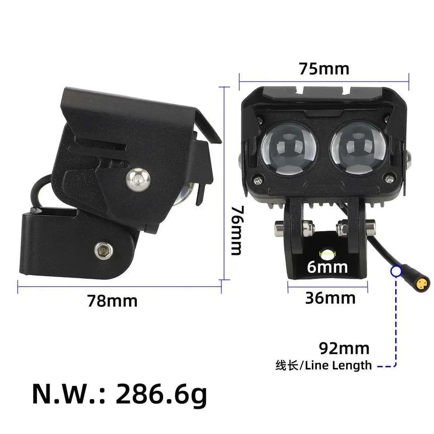 Electric Scooter LED Headlight