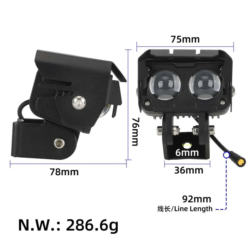 Electric Scooter LED Headlight