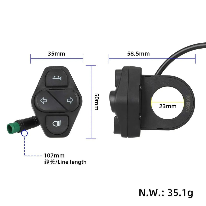 Scooter Headlight Switch