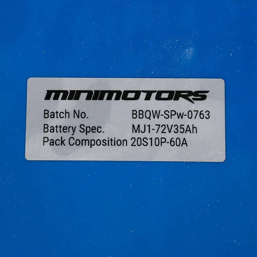 Original package battery 72v 26ah /72v 35ah for bluetran lightning wocomotors