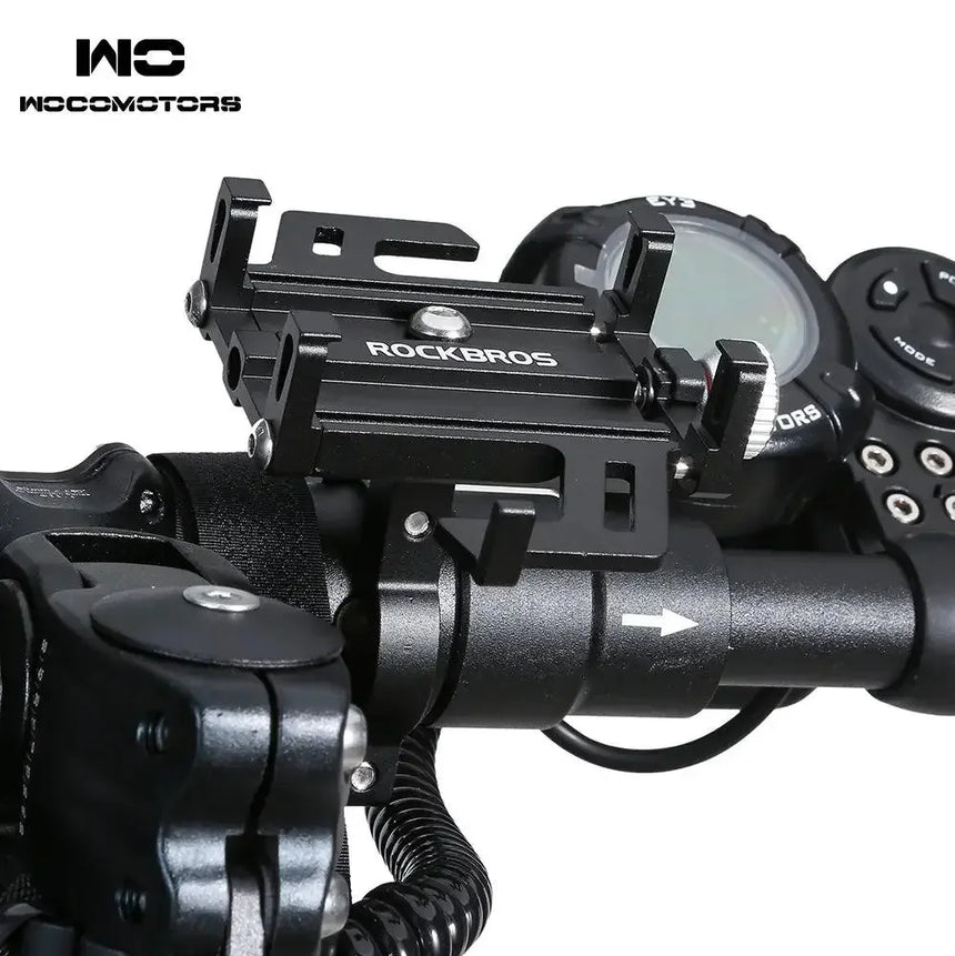 Phone holder for electric scooter - wocomotors