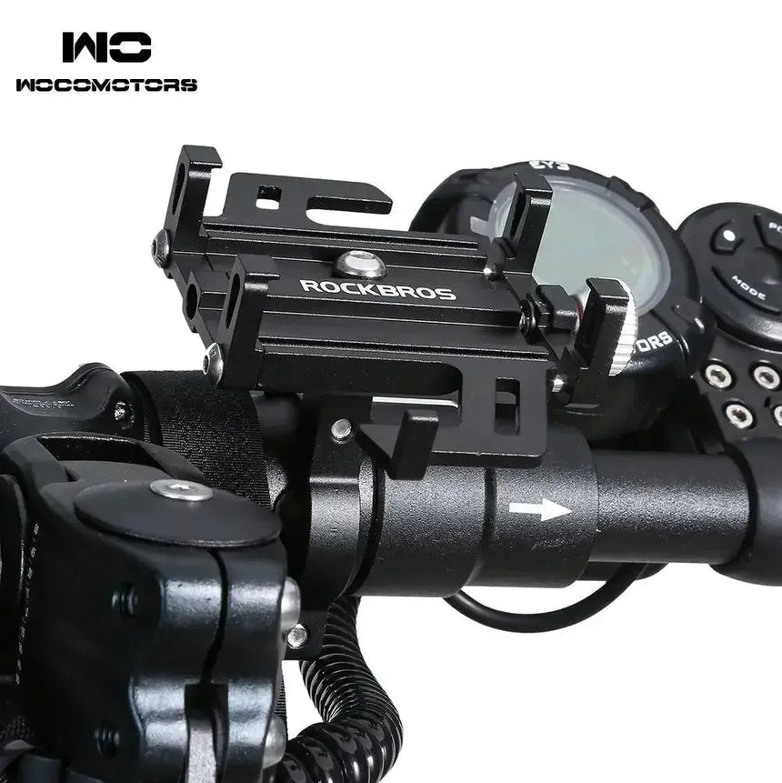 Phone holder for electric scooter - wocomotors