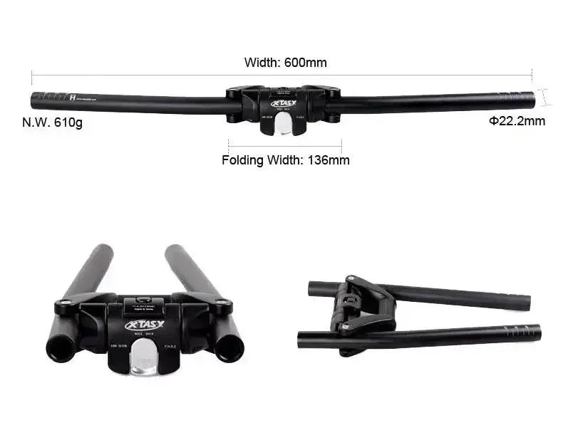 Quick Foldable Handlebars for roadrunner - wocomotors