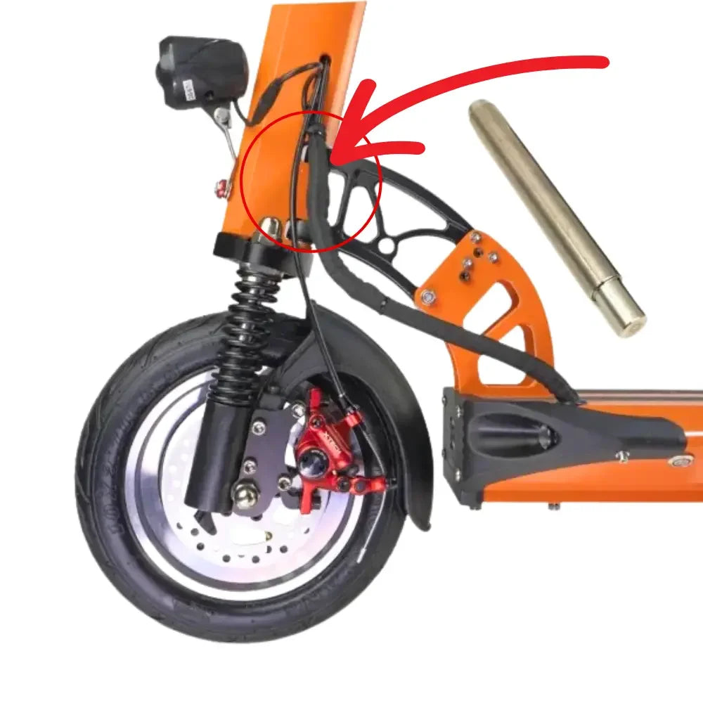 Stem shaft for emove cruiser wocomotors