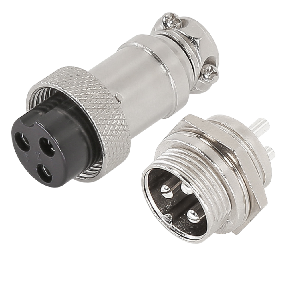 GX16 transfer wire 1+3- to 1+2-