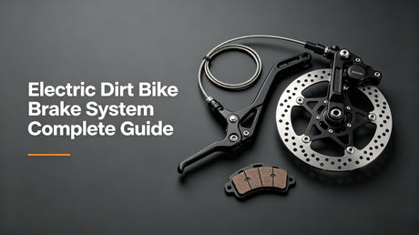 Brake Lever, Wire, Pads & Rotor Guide for Electric Dirt Bikes