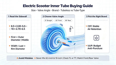 Electric Scooter Inner Tube Selection & Complete Buying Guide