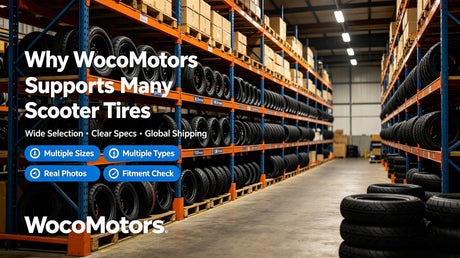 Where to Find Electric Scooter Tires & Why WocoMotors Supports Nearly Any Scooter Tire