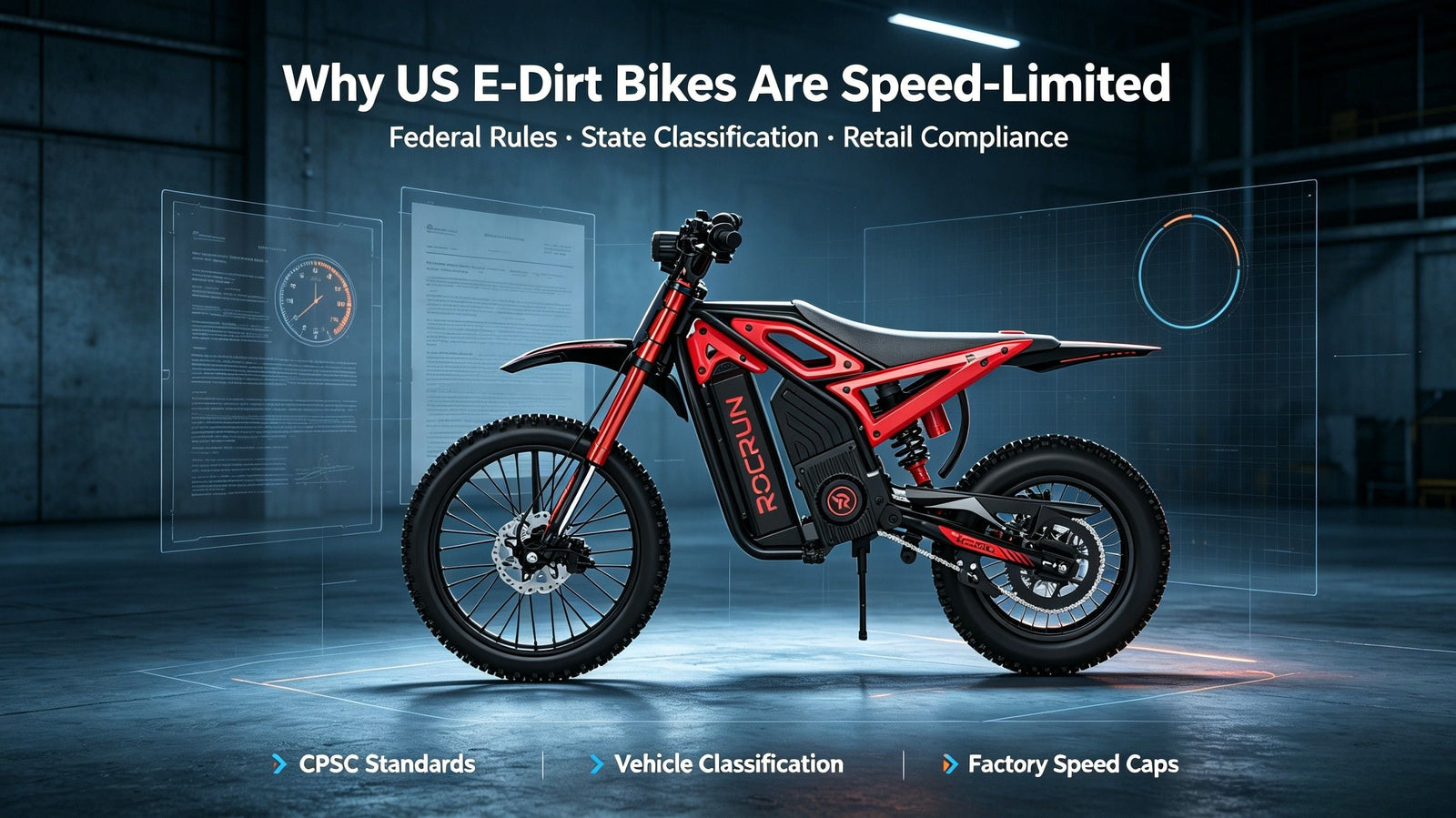Why Are Most US‑Sold Electric Dirt Bikes Speed‑Limited?