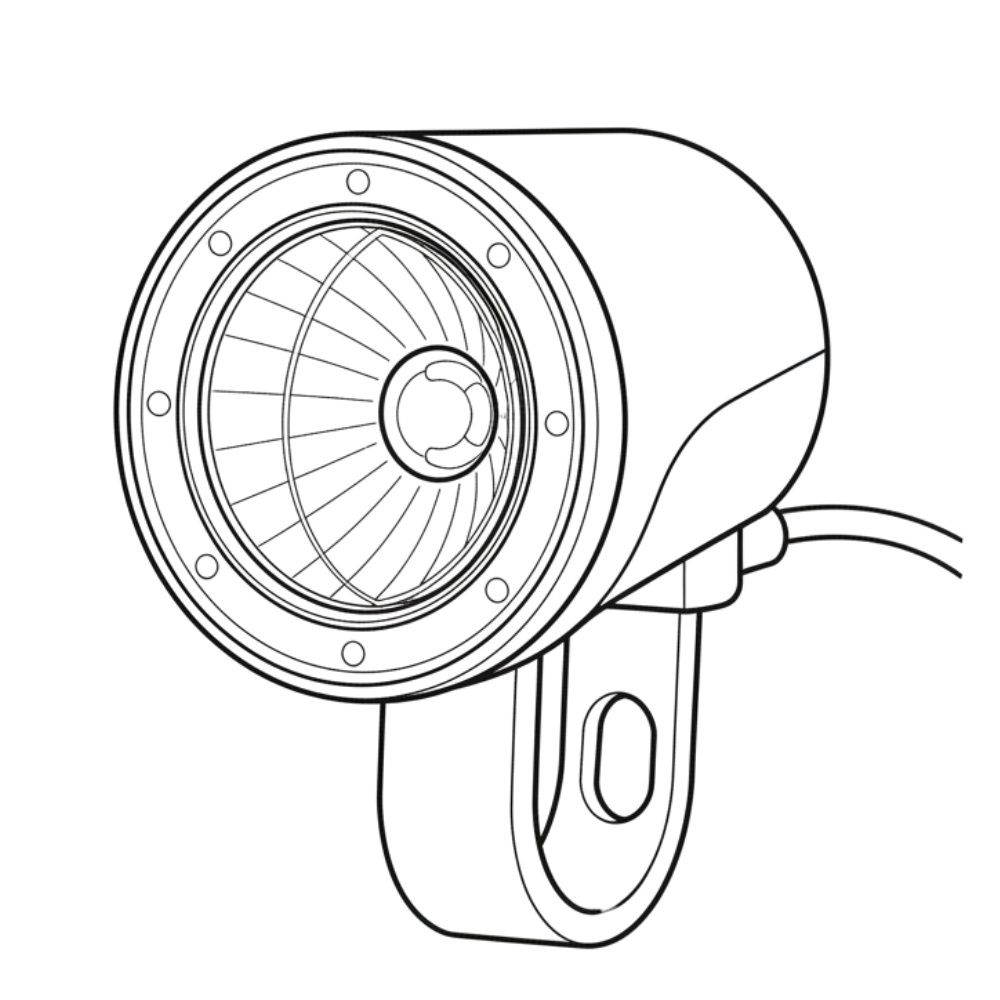 Electric scooter lights