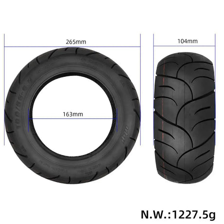 100/55-6.5 ulip tubeless tires for 11inch scooter wocomotors