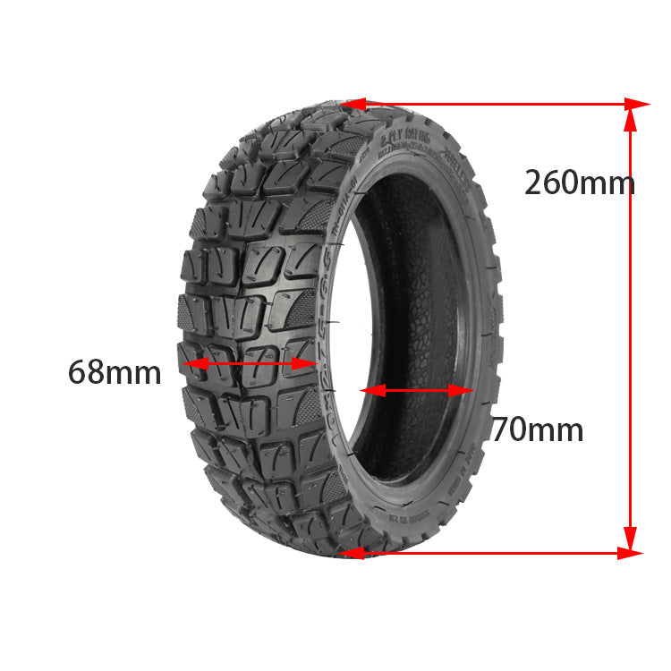 10" Pneumatic Tubeless Tire for Cruiser V2