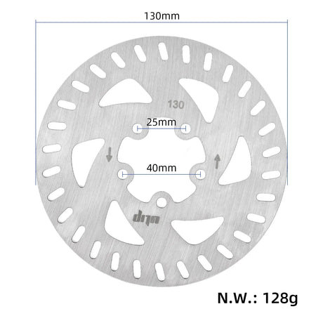 130mm around brake rotor wocomotors