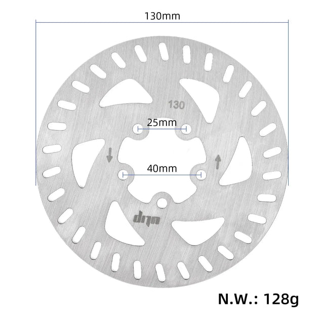 130mm around brake rotor wocomotors