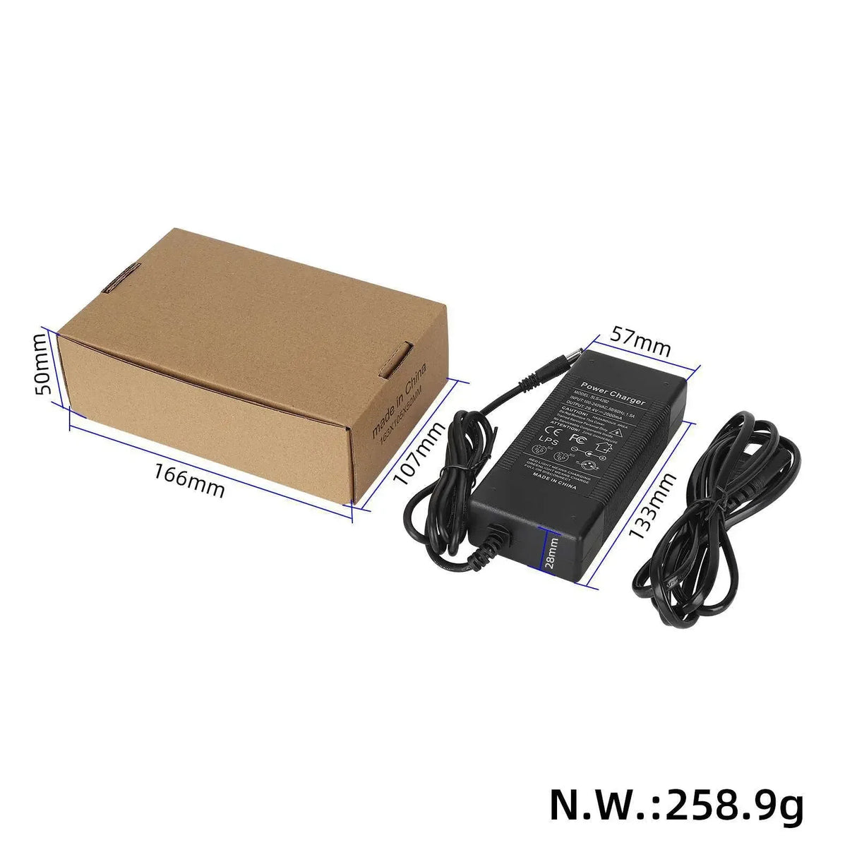 29v 2ah DC2.1 E-scooter charger wocomotors