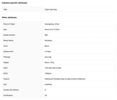 3L front EVA bag for electric scooter - wocomotors