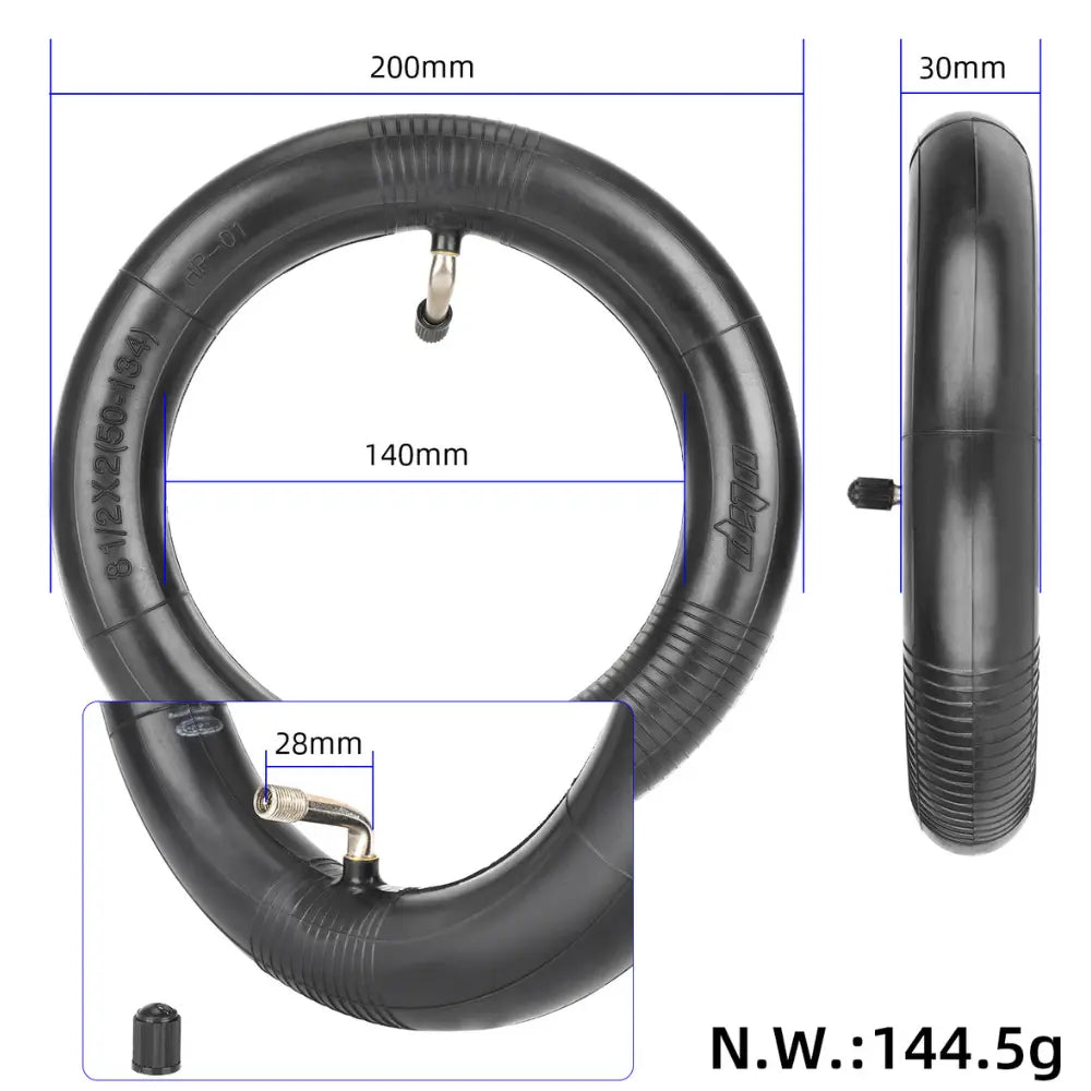 81/2*2 90˚ inner tube for Zero 9 wocomotors