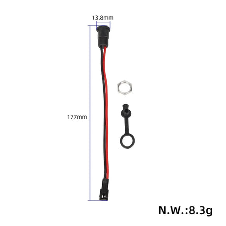 DC 5.5*2.1 electric scooter charger port wocomotors